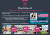 Học A-Level với học bổng siêu khủng lên tới 70% tại Kings Colleges UK